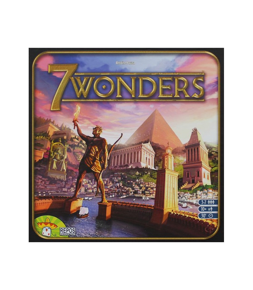 7 wonders Card game revised edition Repos Production - 1