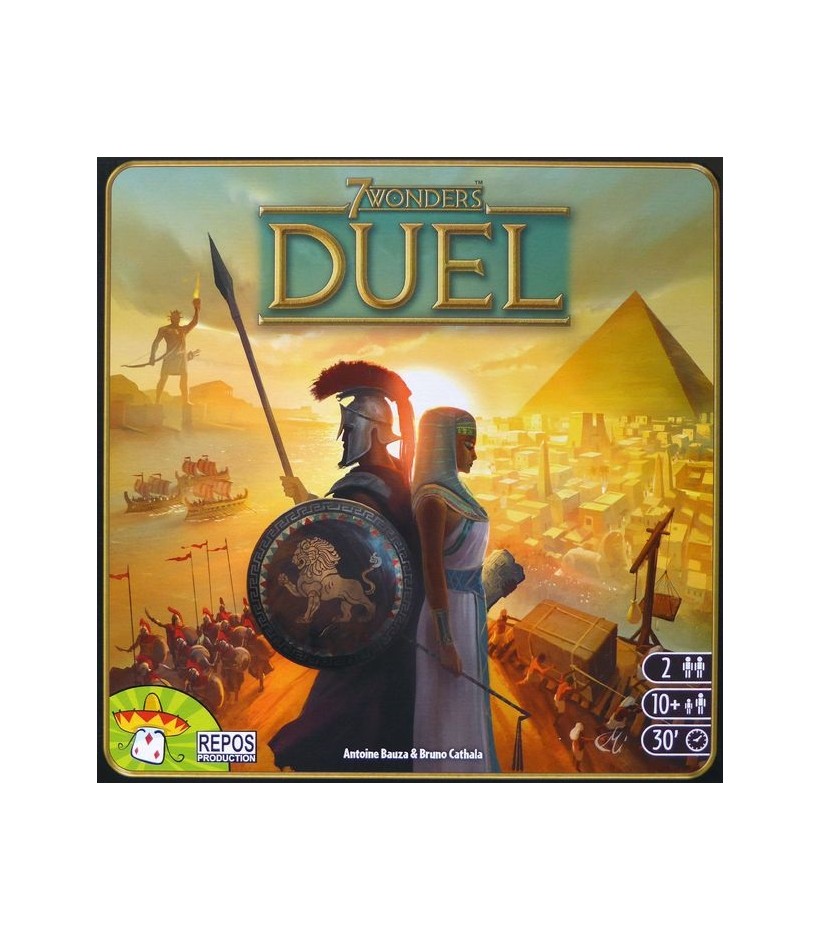 7 wonders Duel Card game Repos Production - 1